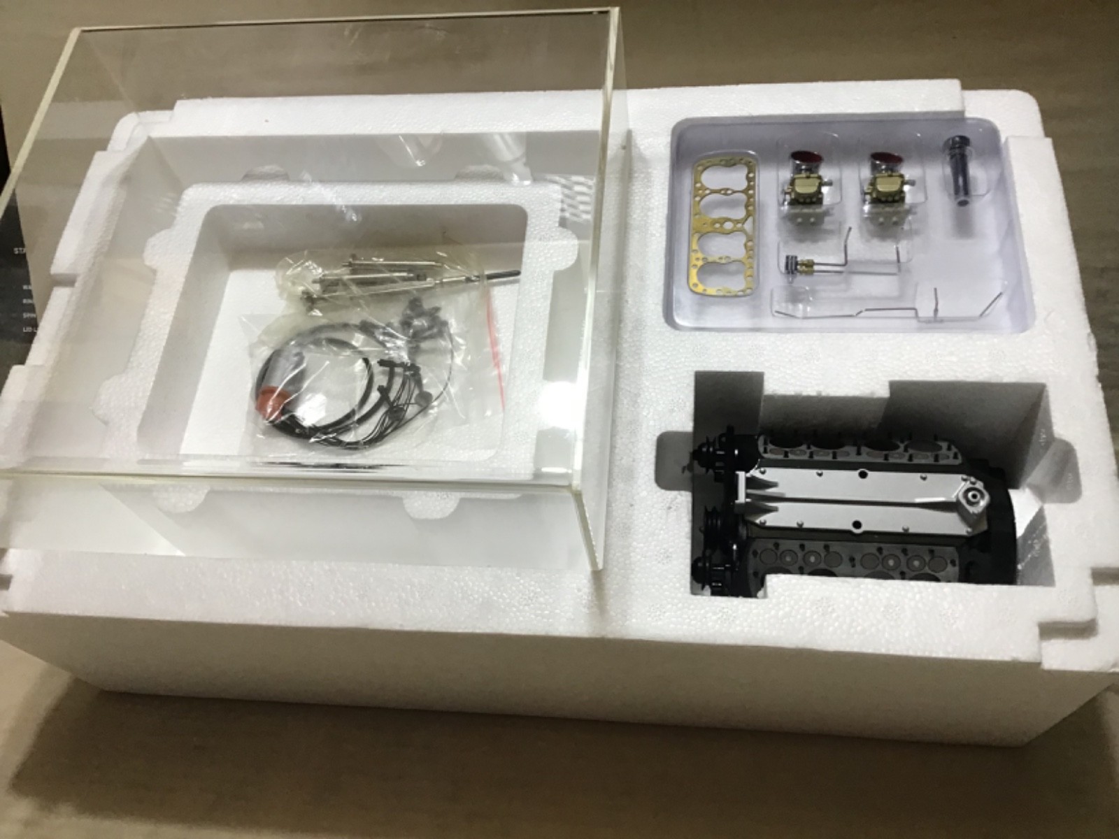 SOUTHERN SPEED MARINE FORD ARDUN HEAD LEGENDARY V-8 BLOWN METAL ENGINE GMP 1/6