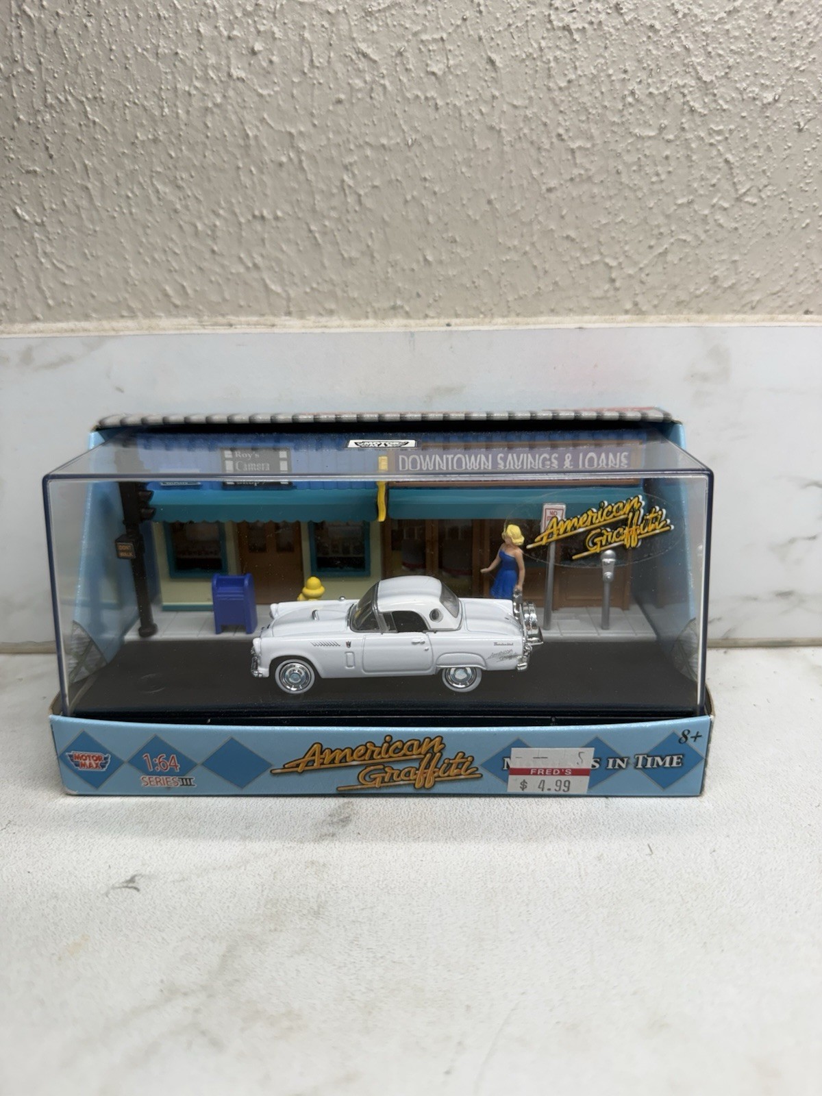Motor Max American Graffiti 1:43 1956 Ford Thunderbird Brand New In Box #BXH
