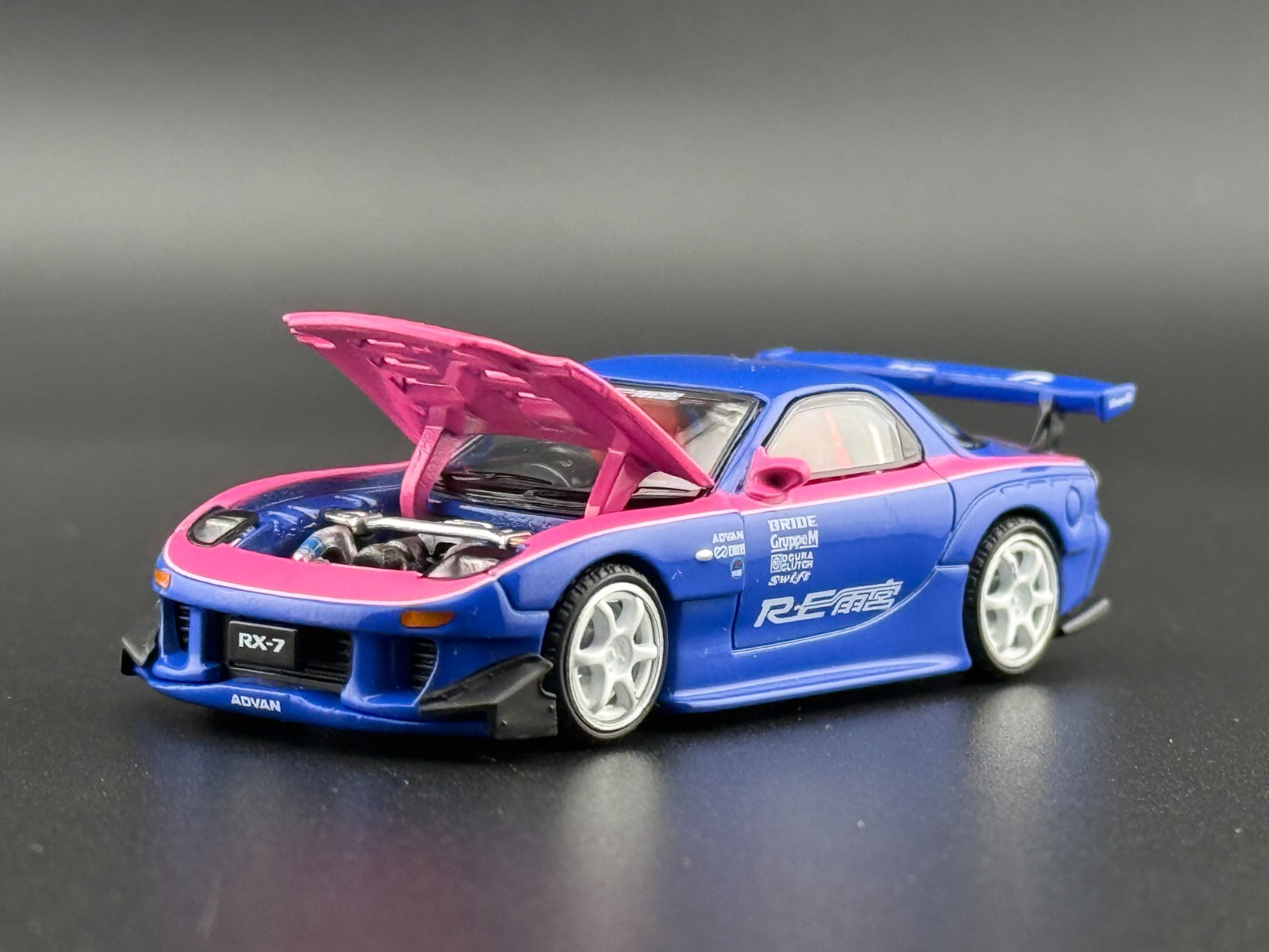 Pop Race Mazda RX7 RE-AMEMIYA 640240 1/64