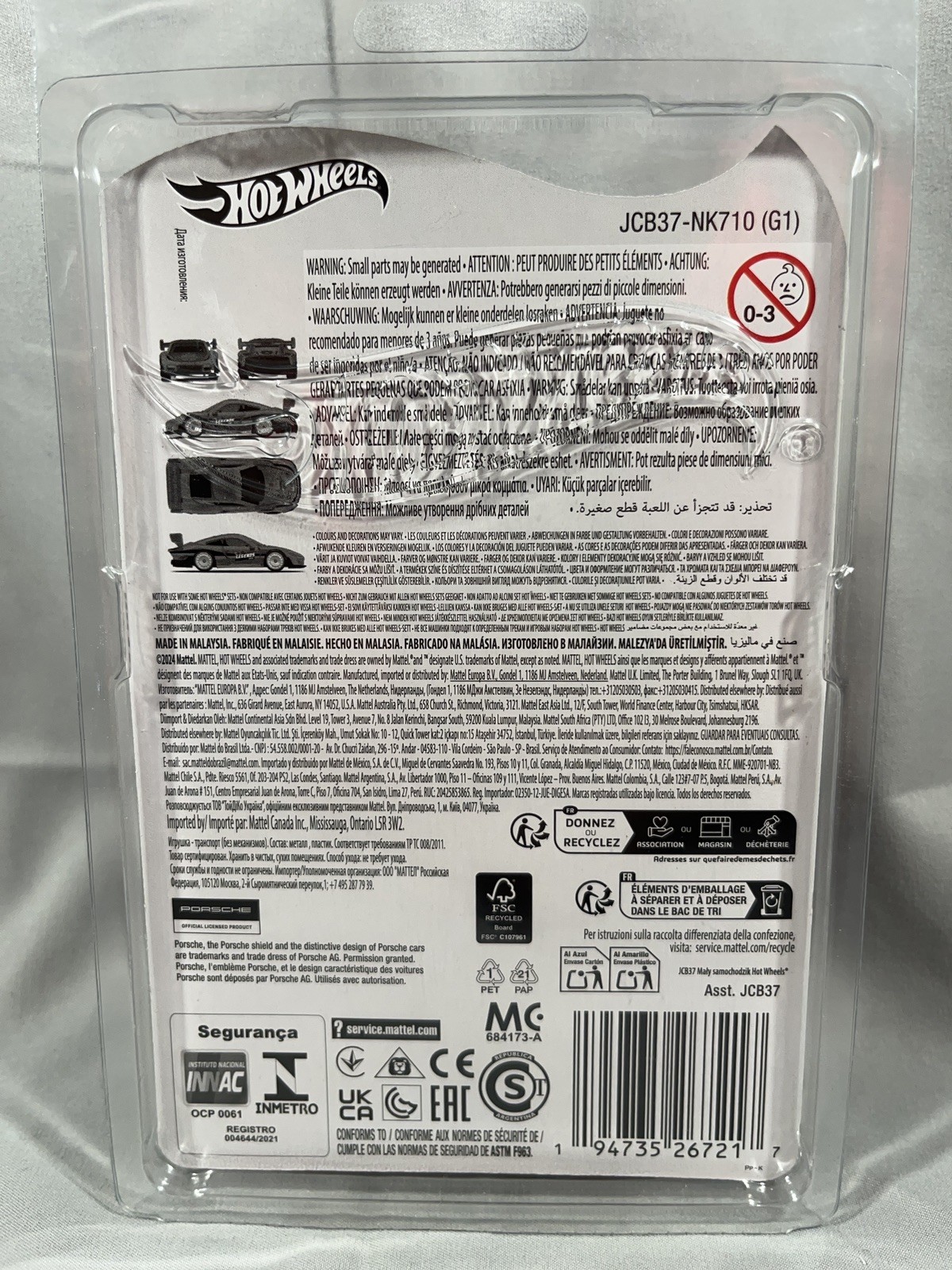 2025 Hot Wheels Legends Tour Porsche 935 Collector Edition New With Protector!