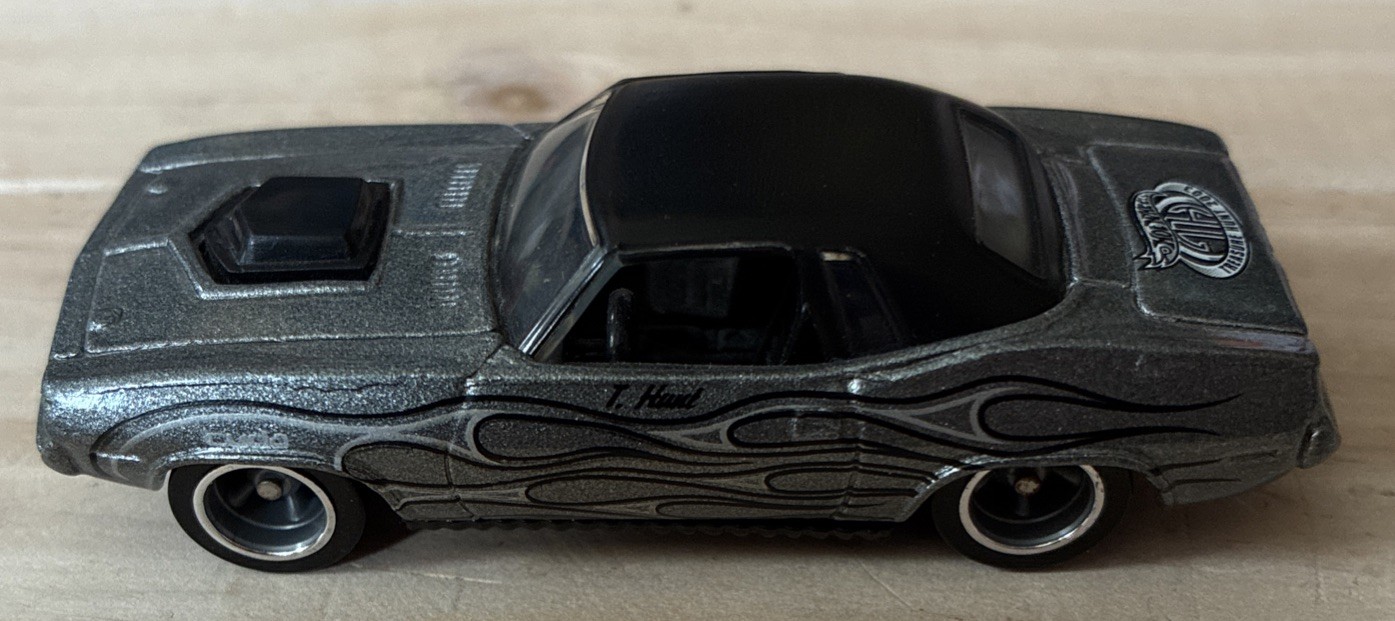 2003 Hot Wheels ’71 Plymouth GTX Silver / Black Treasure Hunt Loose