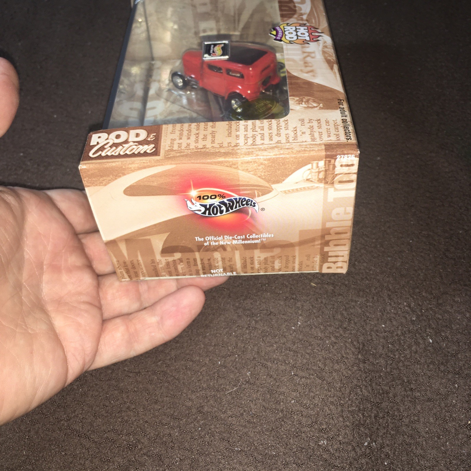 100% Hot Wheels Rod & Custom Hot Rod Series 6 Rod and Custom. Sealed Box #6