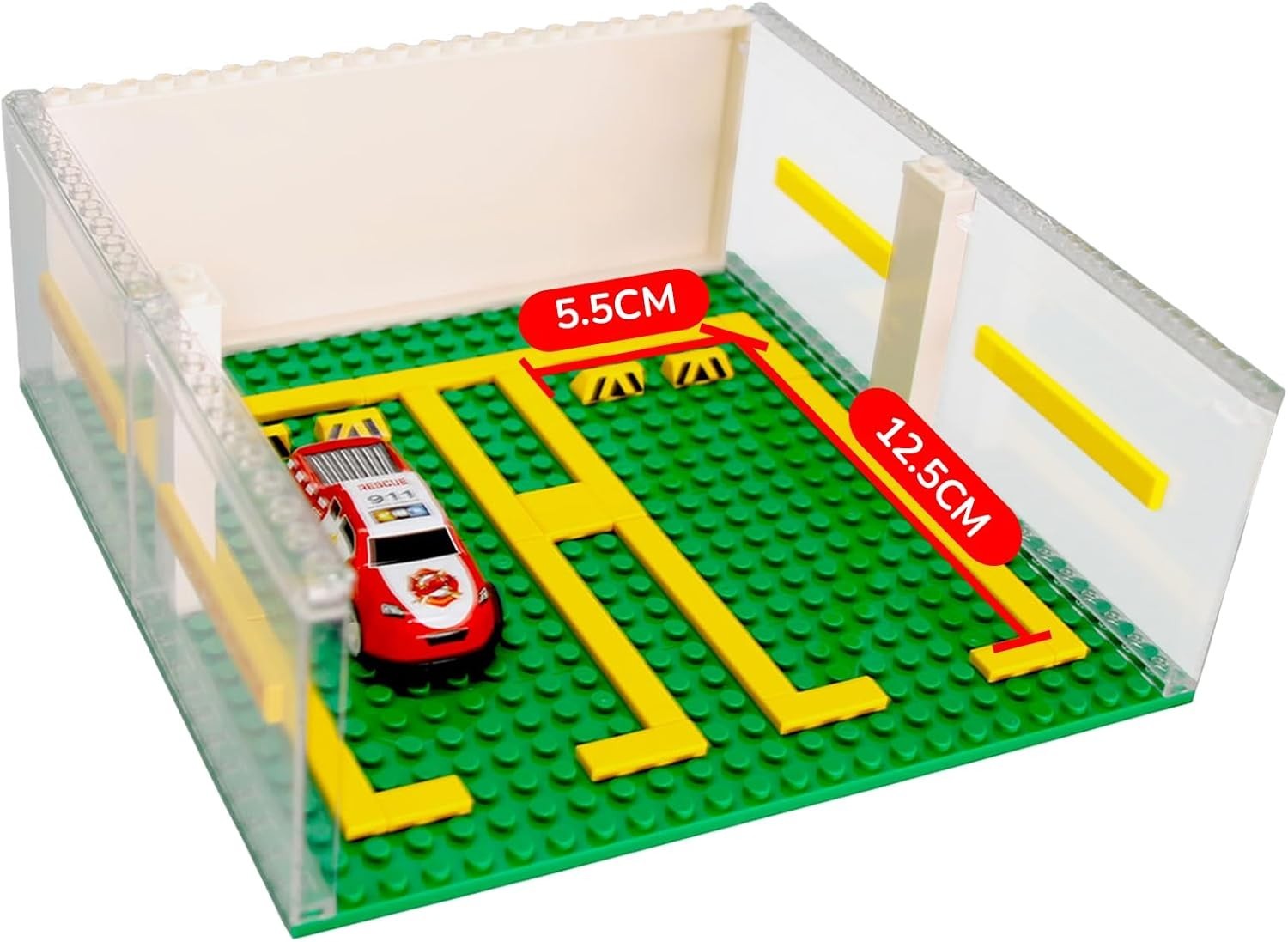 DIY Modular Building Block Garage for Sport AutoCars