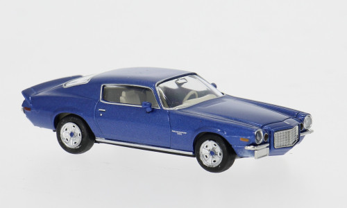 BREKINA 1966 CHEVROLET CAMARO BLUE HO 1/87 PLASTIC