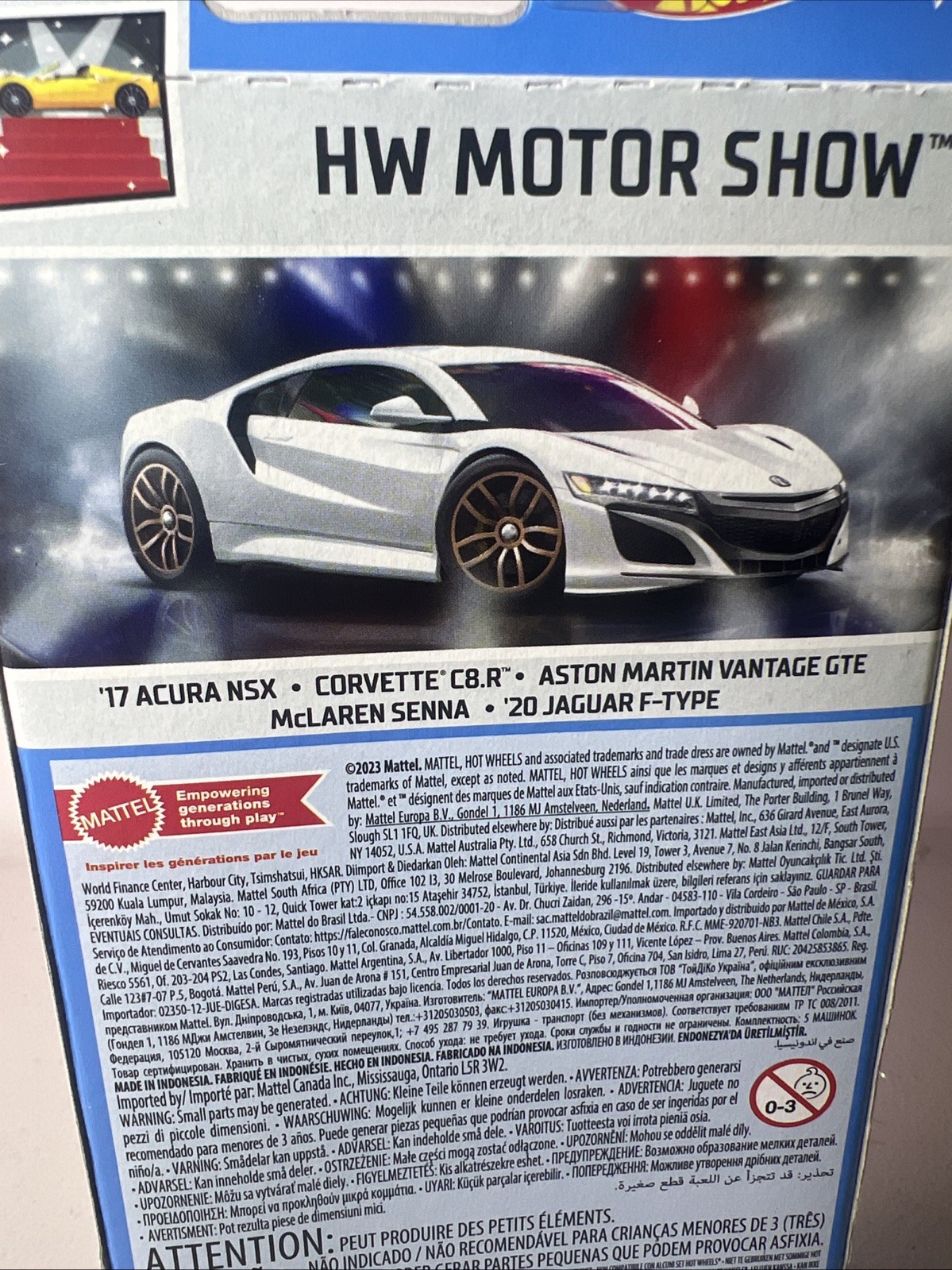 Mattel Hot Wheels ~ 2024 HW Motor Show 5-Pack