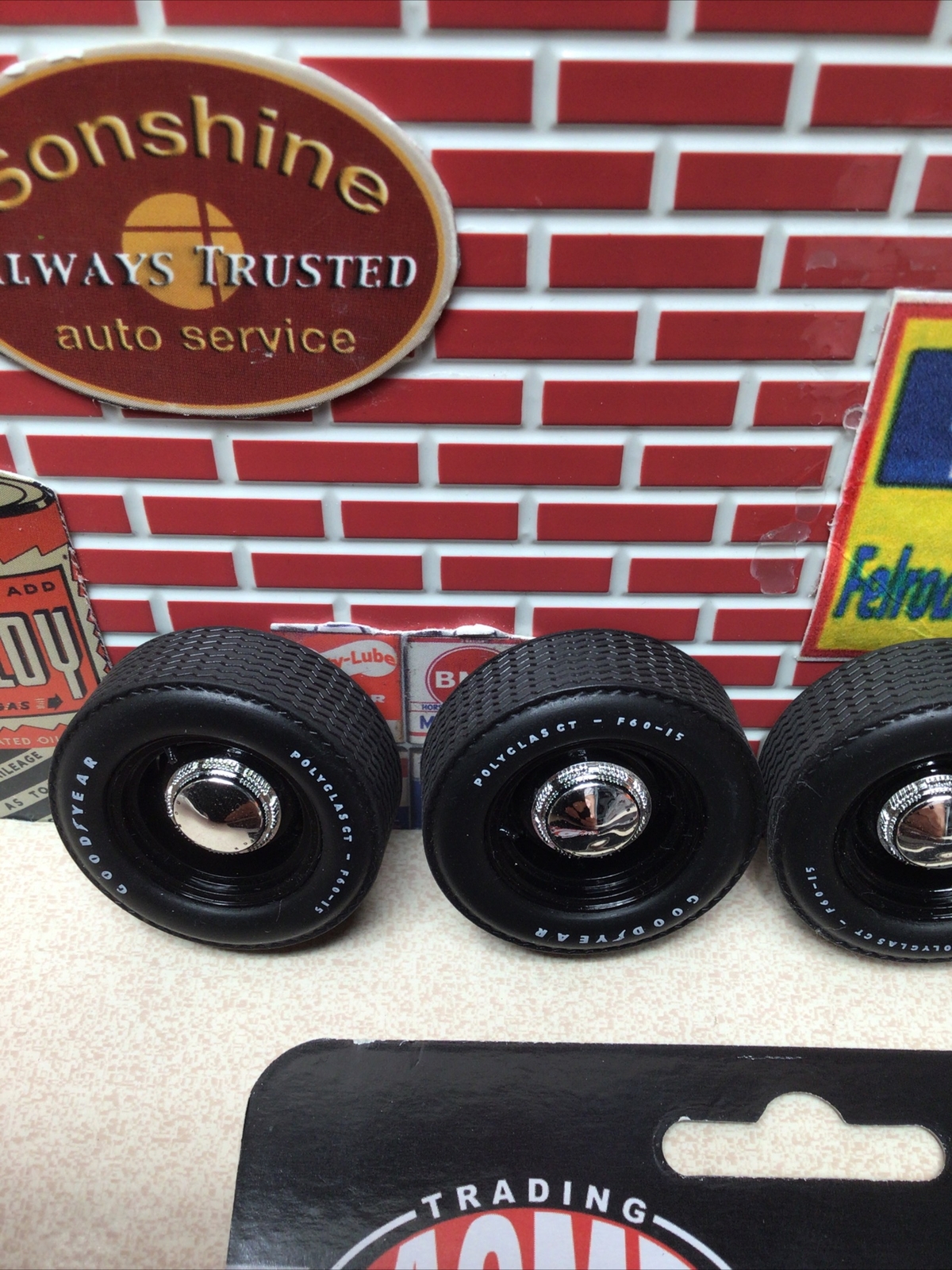 1/18 ACME Mopar Black Steel Wheel and Tire Set A1806123W Last Ones In Stock
