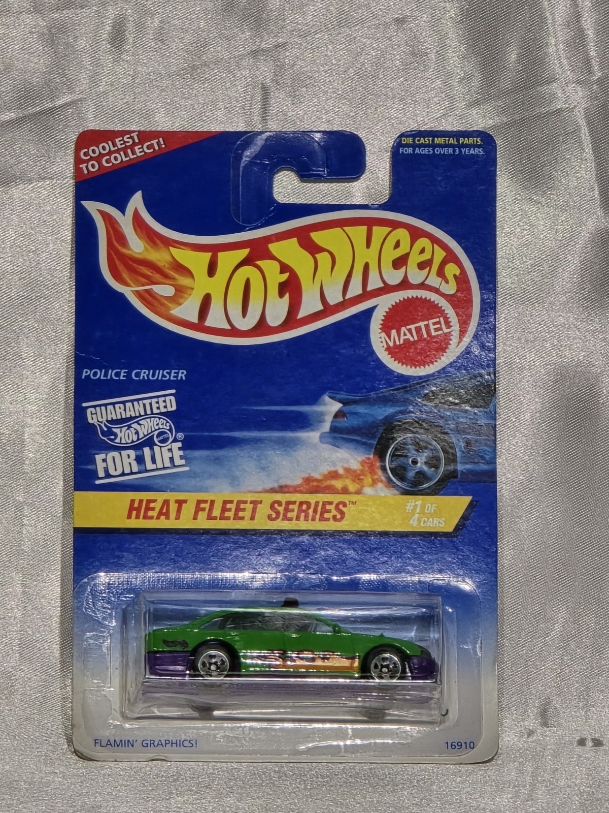 Hotwheels Heat Fleet Series Full Set #537 #538 #539 and #540 New Sealed