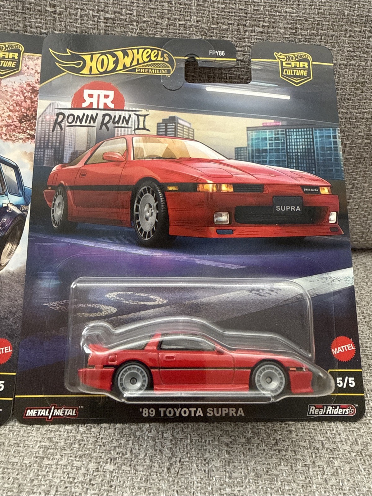 Hot Wheels 2025 Car Culture Mix M- Ronin Run II – Set of 5 Cars – FPY86-961M