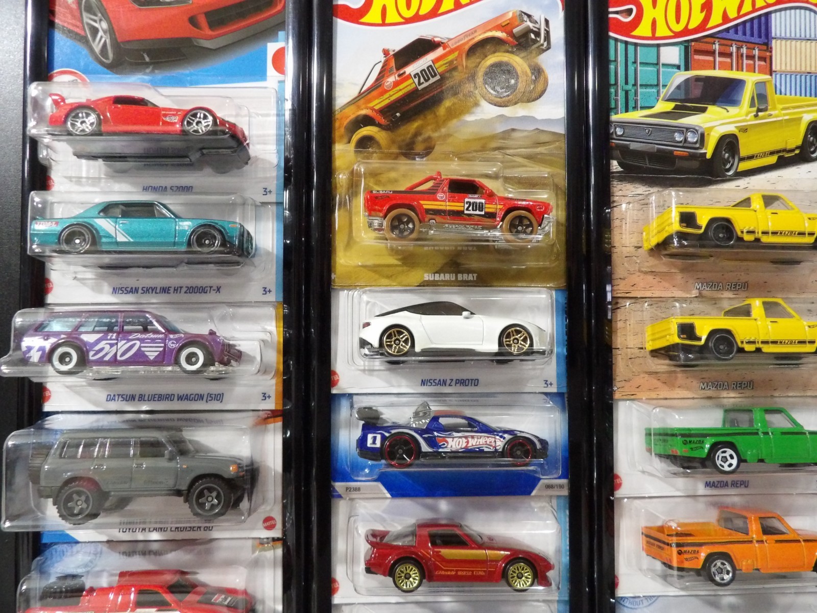 Hot Wheels JDM Mazda Nissan Toyota Subaru Acura Honda Datsun 28 Cars #2