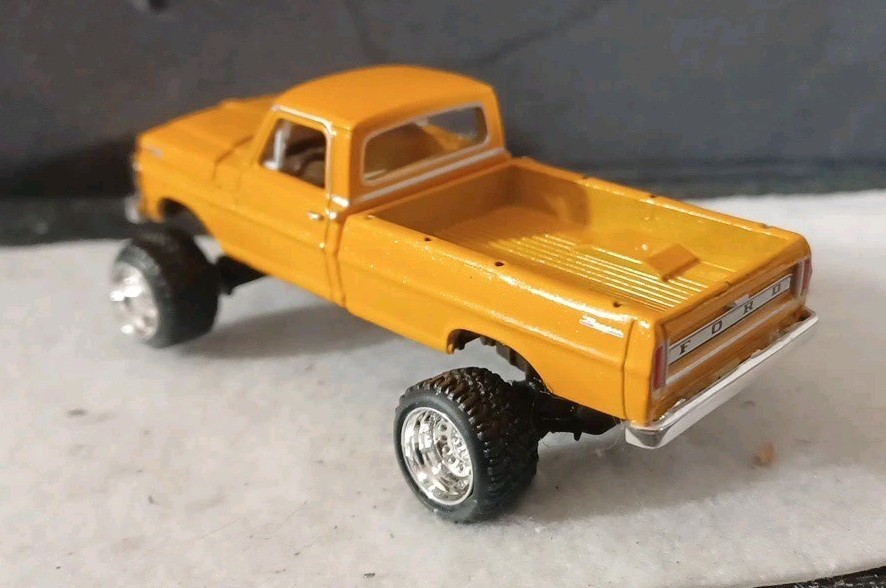 M2 Machines 1:64 Scale (CUSTOM) 1969 FORD F-100 RANGER PICKUP