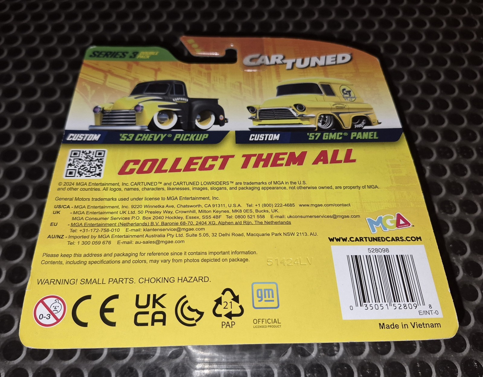 2 Pack: Car Tuned Speedshop: Customs – ’53 CHEVY PICKUP & ’57 GMC PANEL Series 3