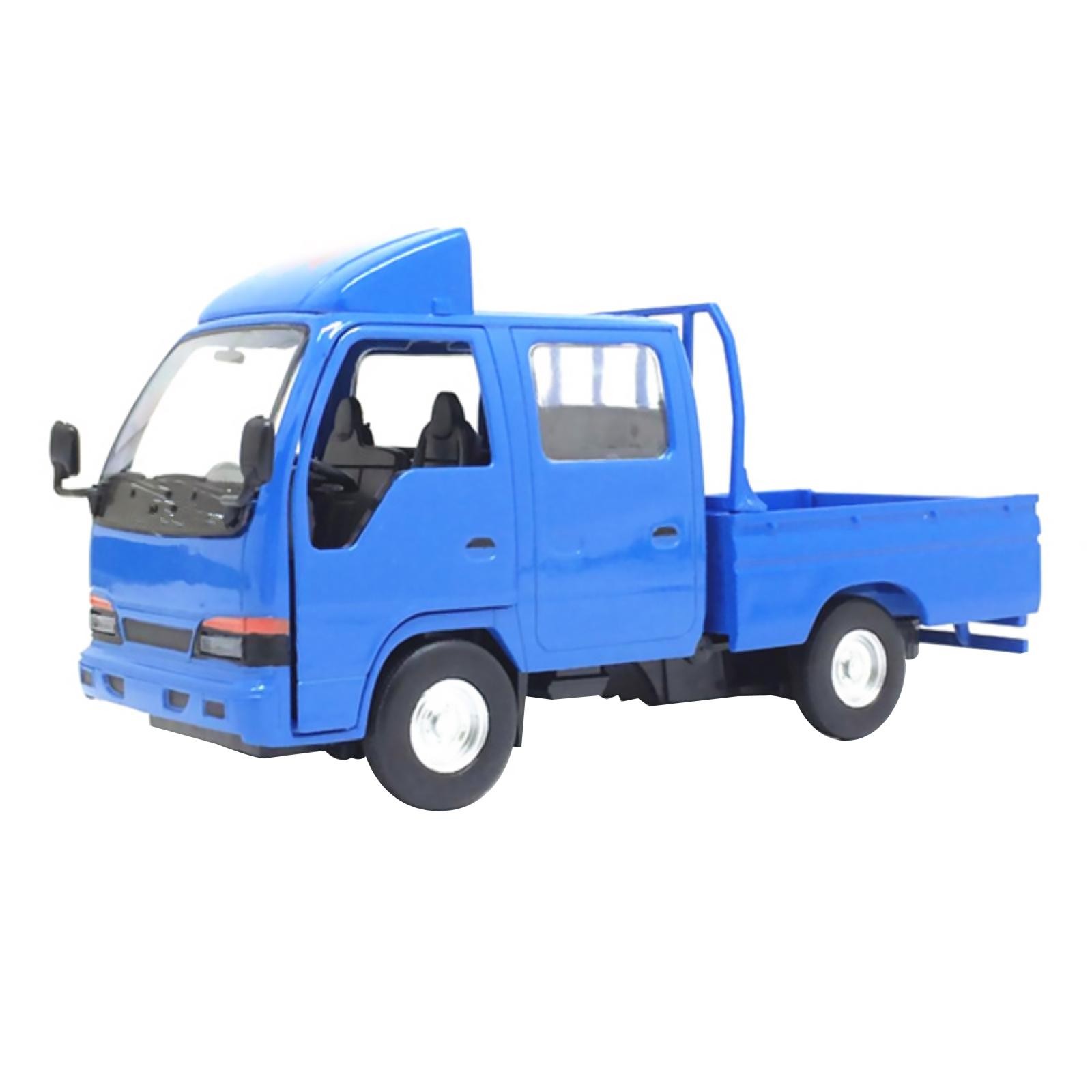 1/32 Blue Model Toy Car With Pull Back&Sound Light For ISUZU NHR Pickup Truck