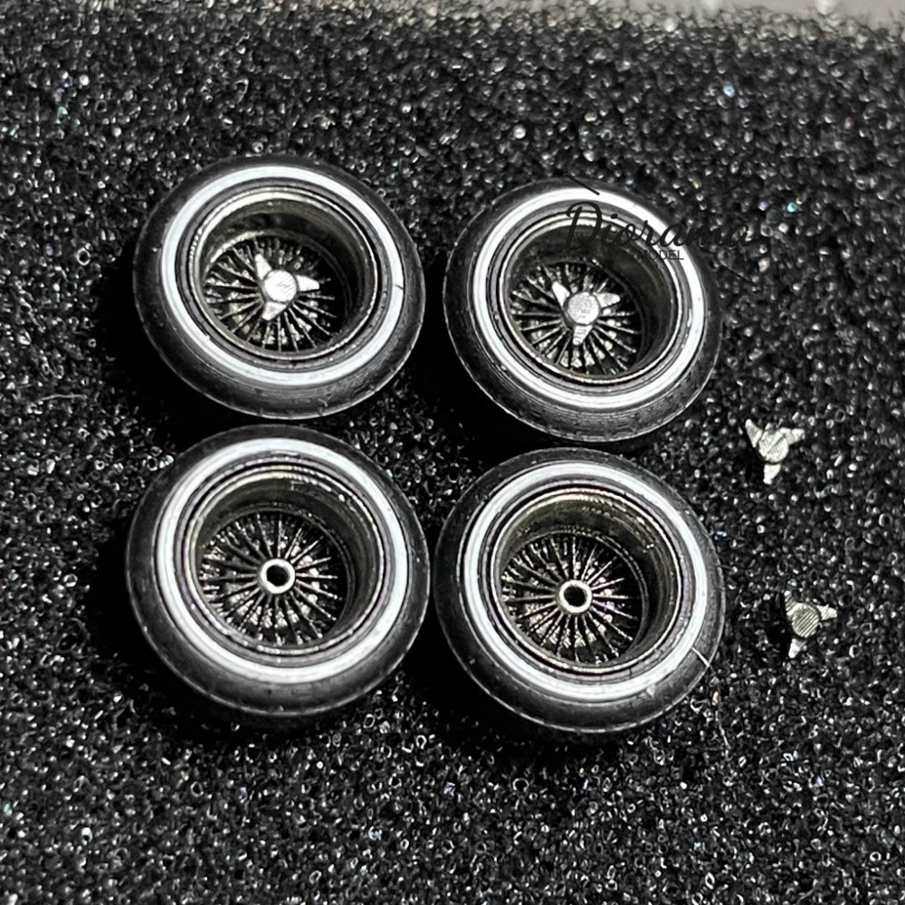 1:64 Diorama Car Modification Parts Repair Props for Lowrider Diecast Model Car