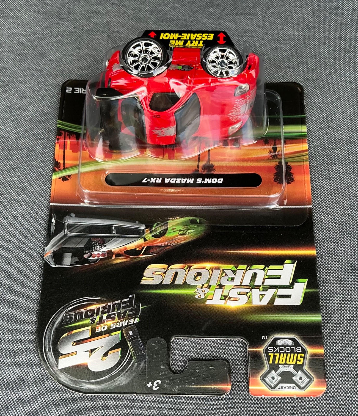 2026 Jada Fast & Furious Small Blocks Series 2 Dom’s Mazda RX-7 NEW