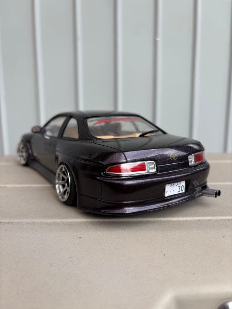 Aoshima Vertex JZZ30 Soara Completed 1/24 Scale Front Rear Shaft Broken