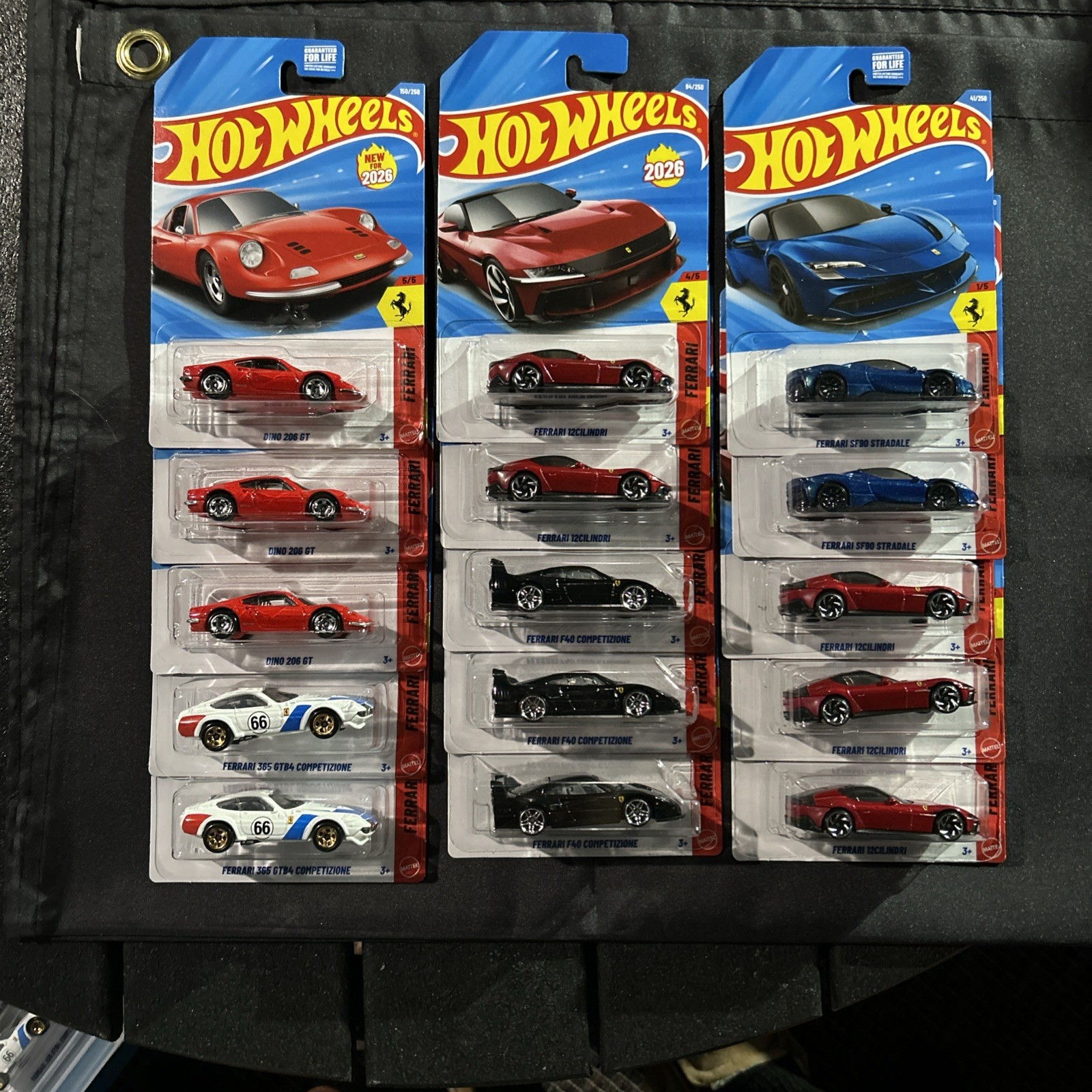Hot Wheels Ferrari Stradale & GTB4 & 12cilindri . Lot Of 15