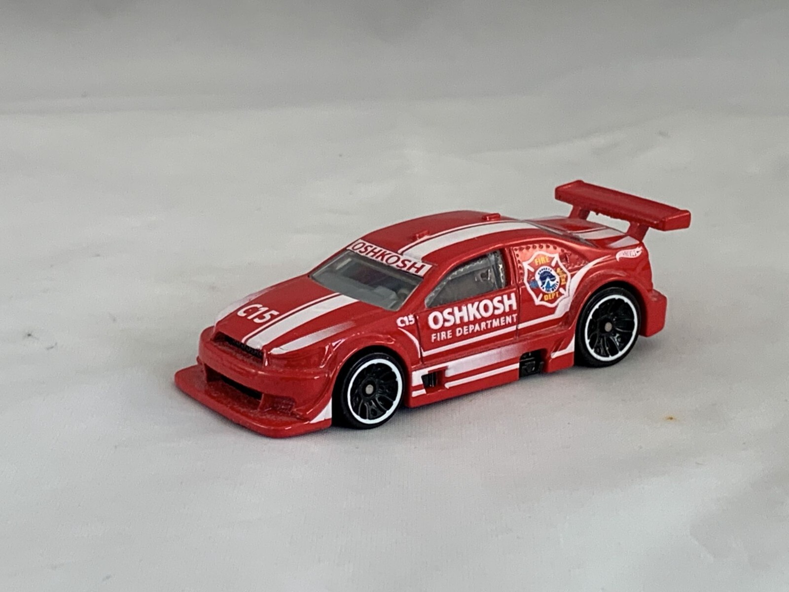 Hot Wheels Amazoom 2012 Main Street Fire Dept Red J5s