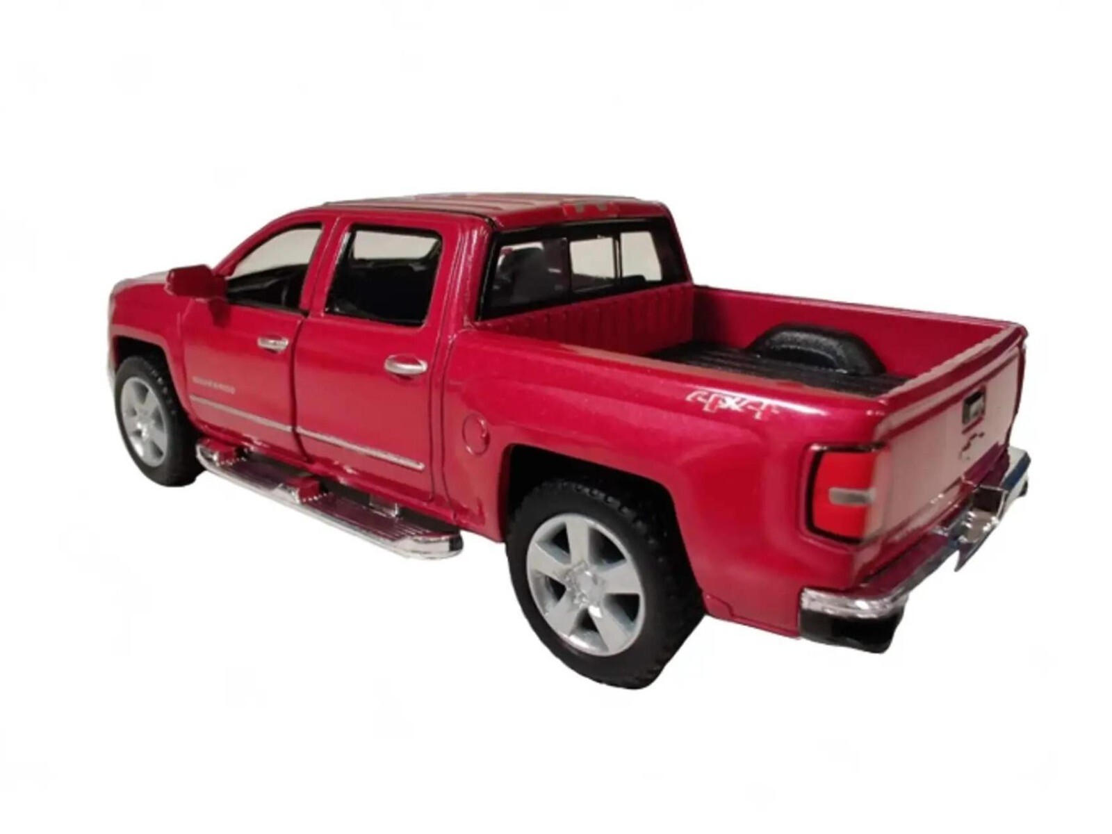 KINSMART 2014 CHEVROLET SILVERADO PICKUP 1:46 SCALE (BURGUNDY)
