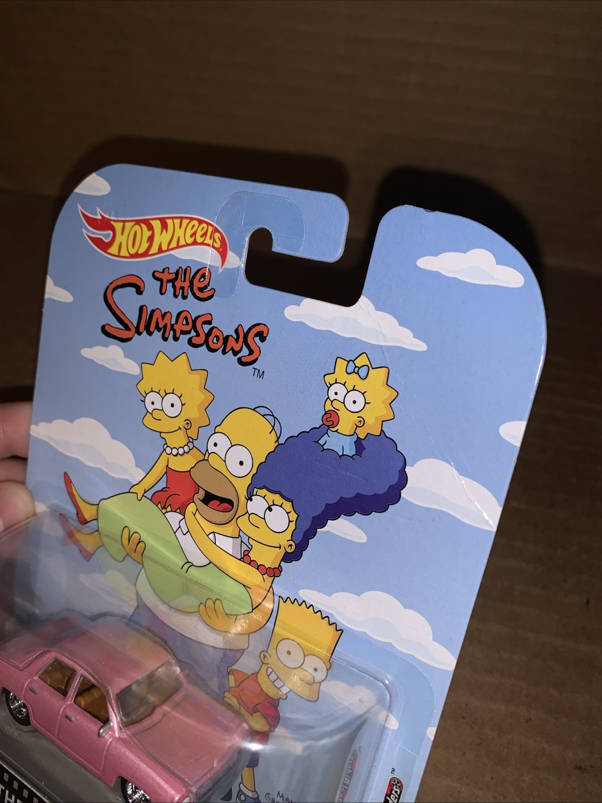 2017 Hot Wheels Real Riders The Simpsons Family Car New