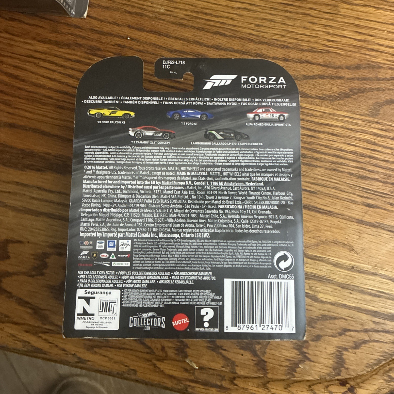 Hotwheels 2012 Zl1 Concept Camaro Forza Motorsports