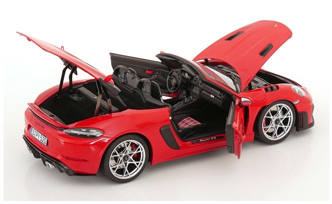 Norev Porsche 718 Spyder RS 2023 Guards Red 1:18 187271