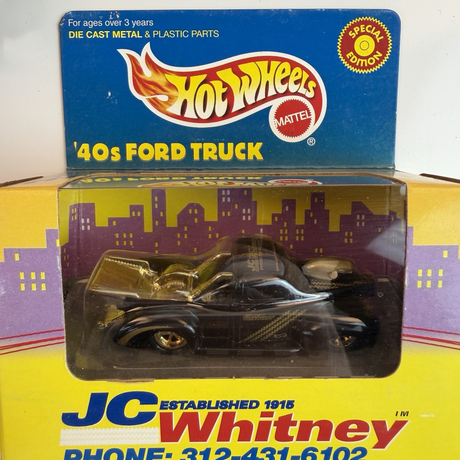 Hot Wheels JC Whitney Promo Special Edition 3-Car Lot ’40s Ford Nomad Bel Air