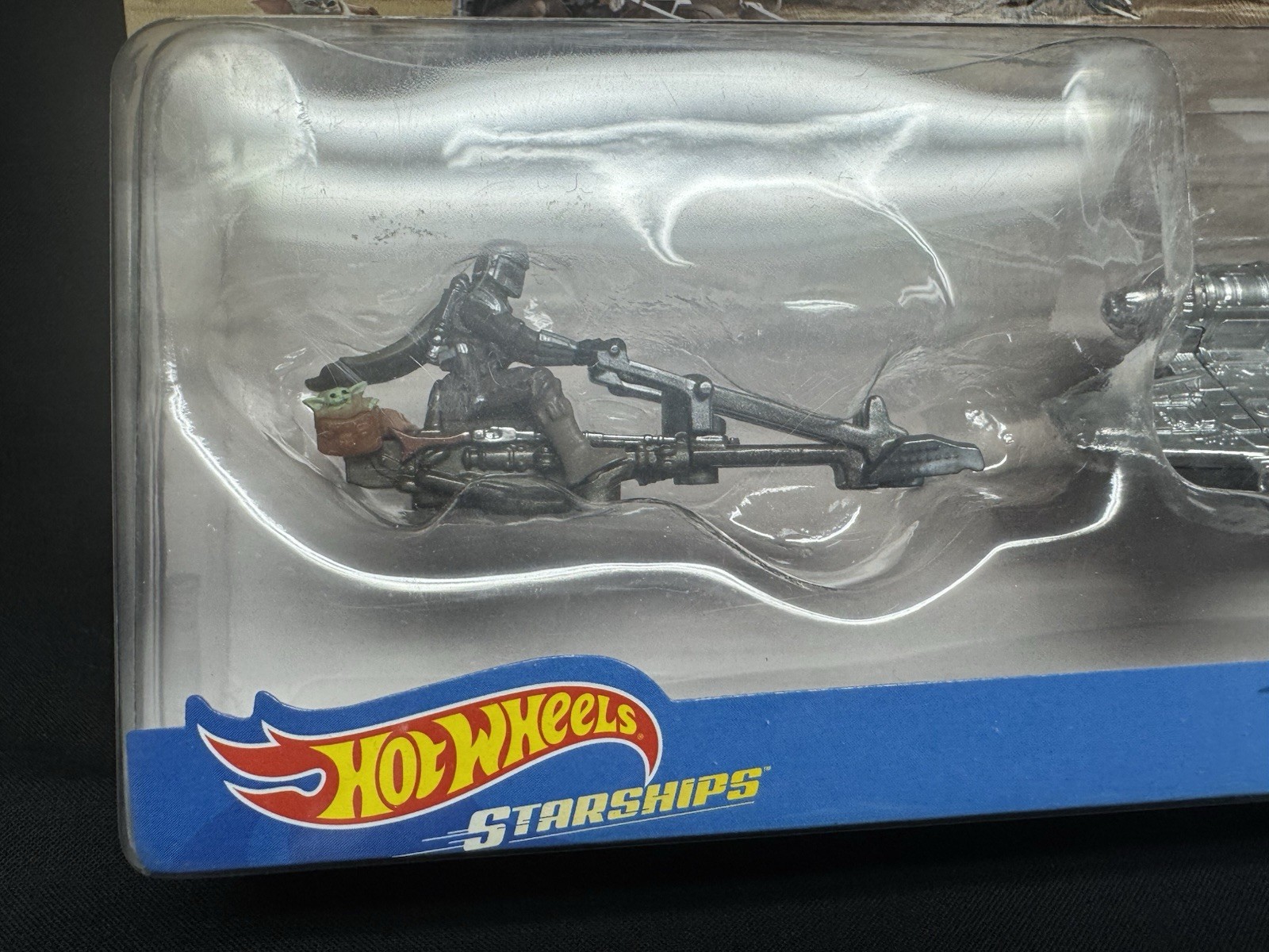 Hot Wheels Star Wars The Mandalorian Speeder/Razor Crest/The Child w/Hover Pram