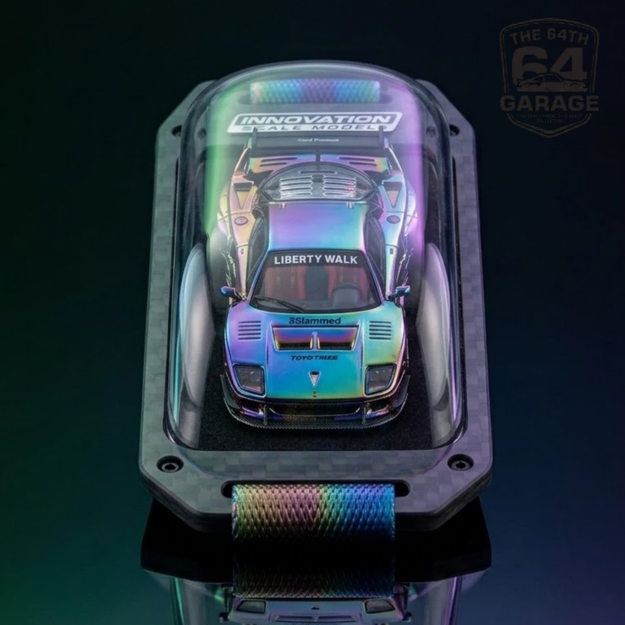 INNO64 D/STANS LB F40 Secret Wearable HEC 2026 Limited Open Box 1/64 Diecast