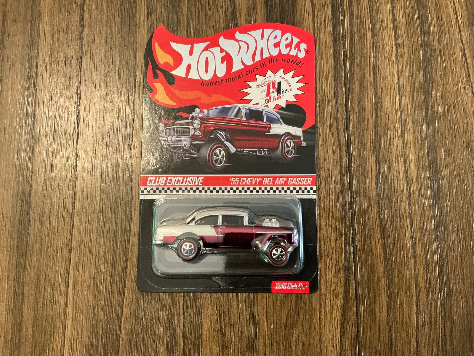 Hot Wheels 2016 RLC Club Exclusive ’55 Chevy Bel Air Gasser 3-Car Set
