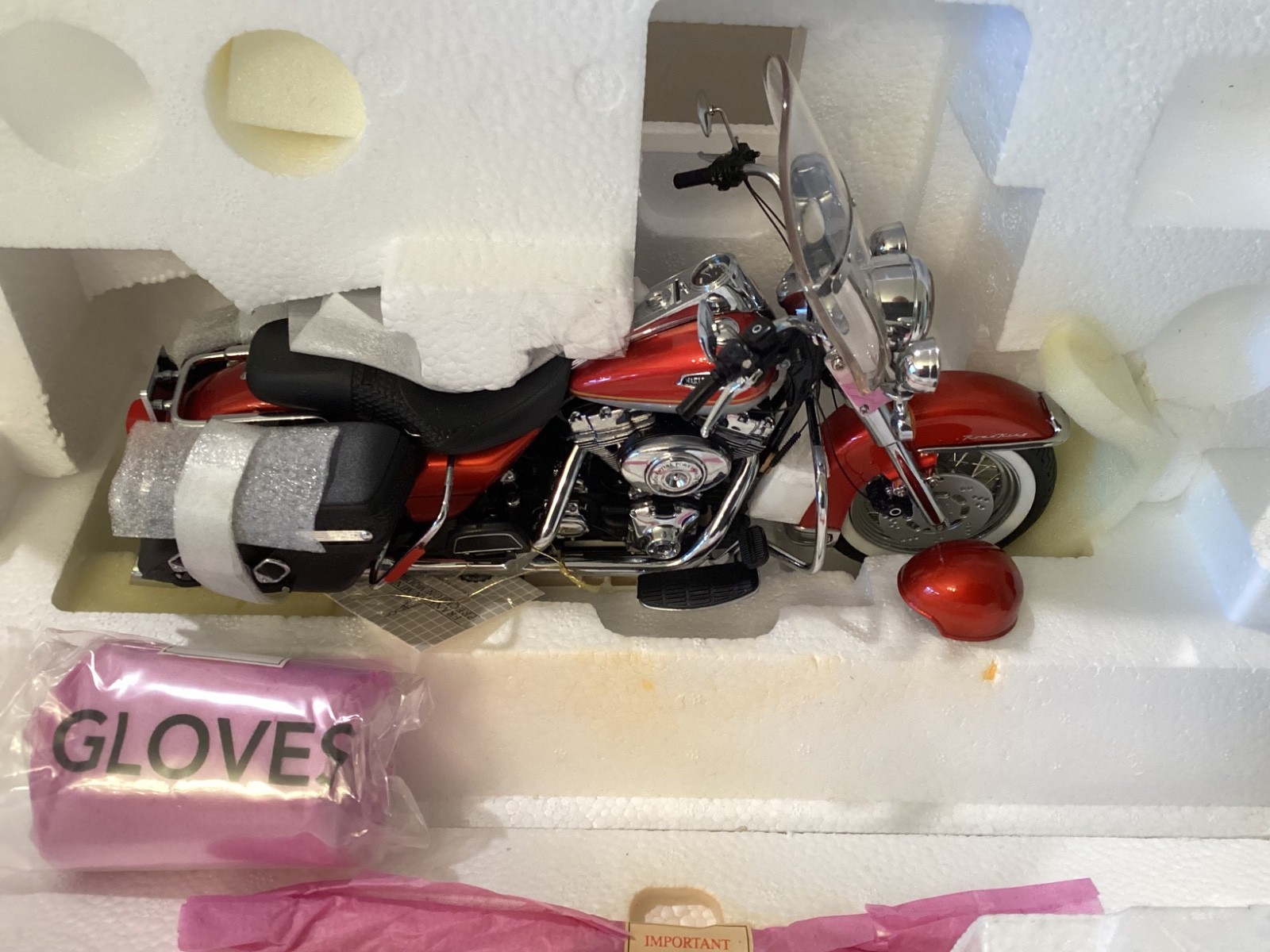 Harley-Davidson Road King Classic Franklin Mint 1/10 Model B11YP95