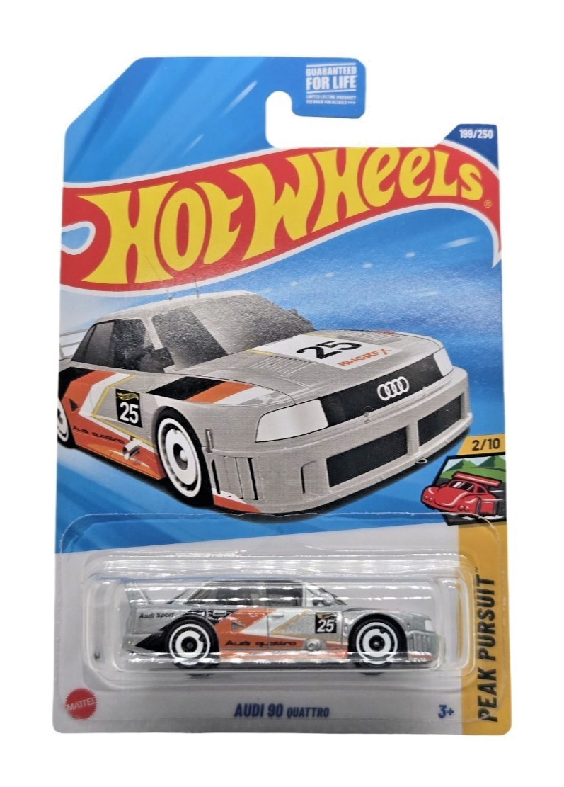 2025 Hot Wheels Audi 90 Quattro #199 Silver – Set of 2