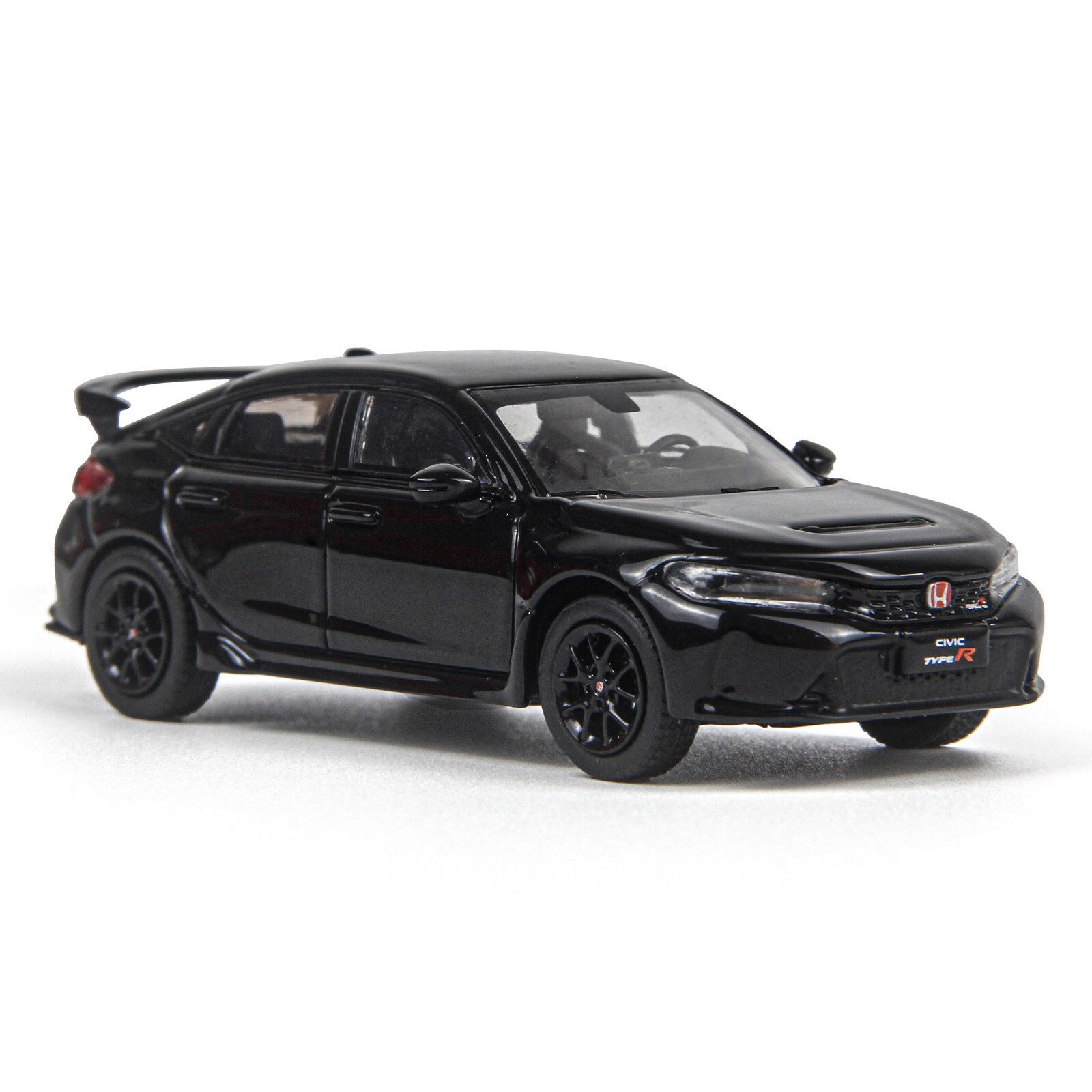 1:64 Scale Honda Civic Type-R FL5 Black Diecast Model Car Collectibles Gift Toy