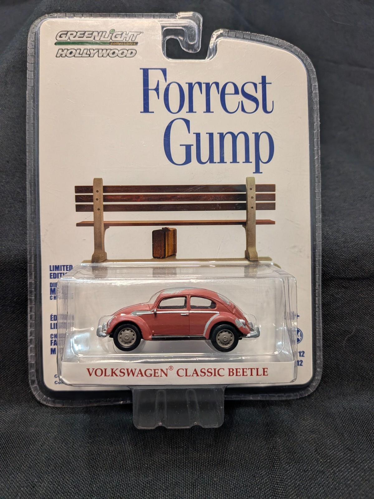 Greenlight Hollywood- Forrest Gump Volkswagen Classic Beetle 1/64 Series 12