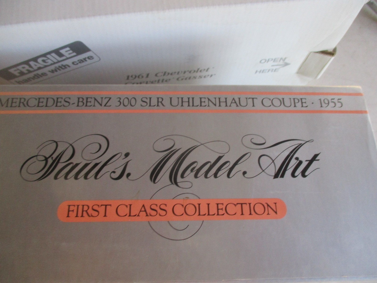 PAUL’S MODEL ART 1:24 1955 MERCEDES BENZ 300 SLR UHLEALHAUT COUPE more listed