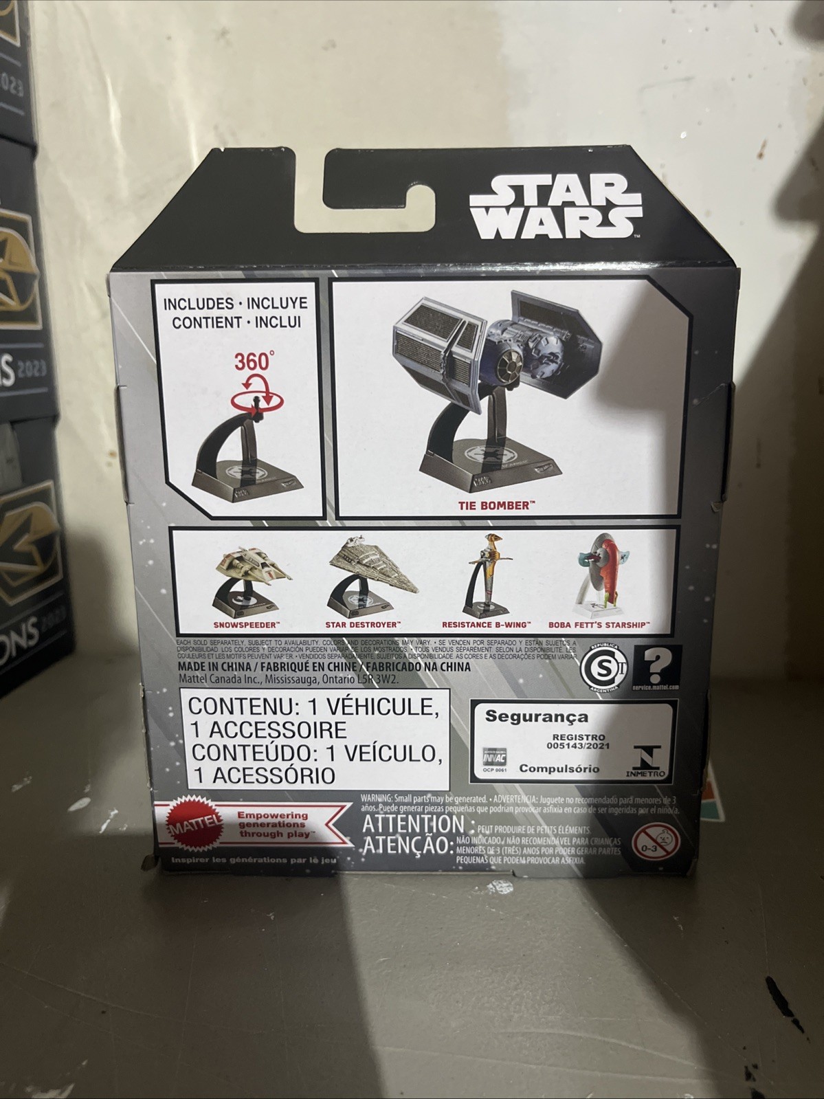 NEW HOT WHEELS STARSHIPS SELECT 2026 – STAR WARS TIE BOMBER #39
