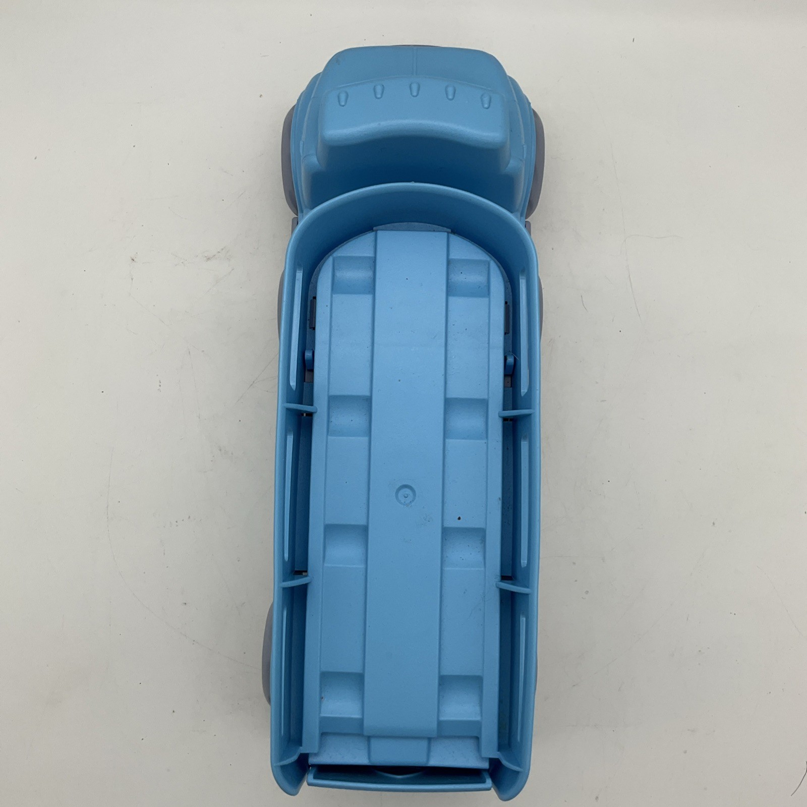 Green Toys Transport Company Light Blue And Gray Car Carrier