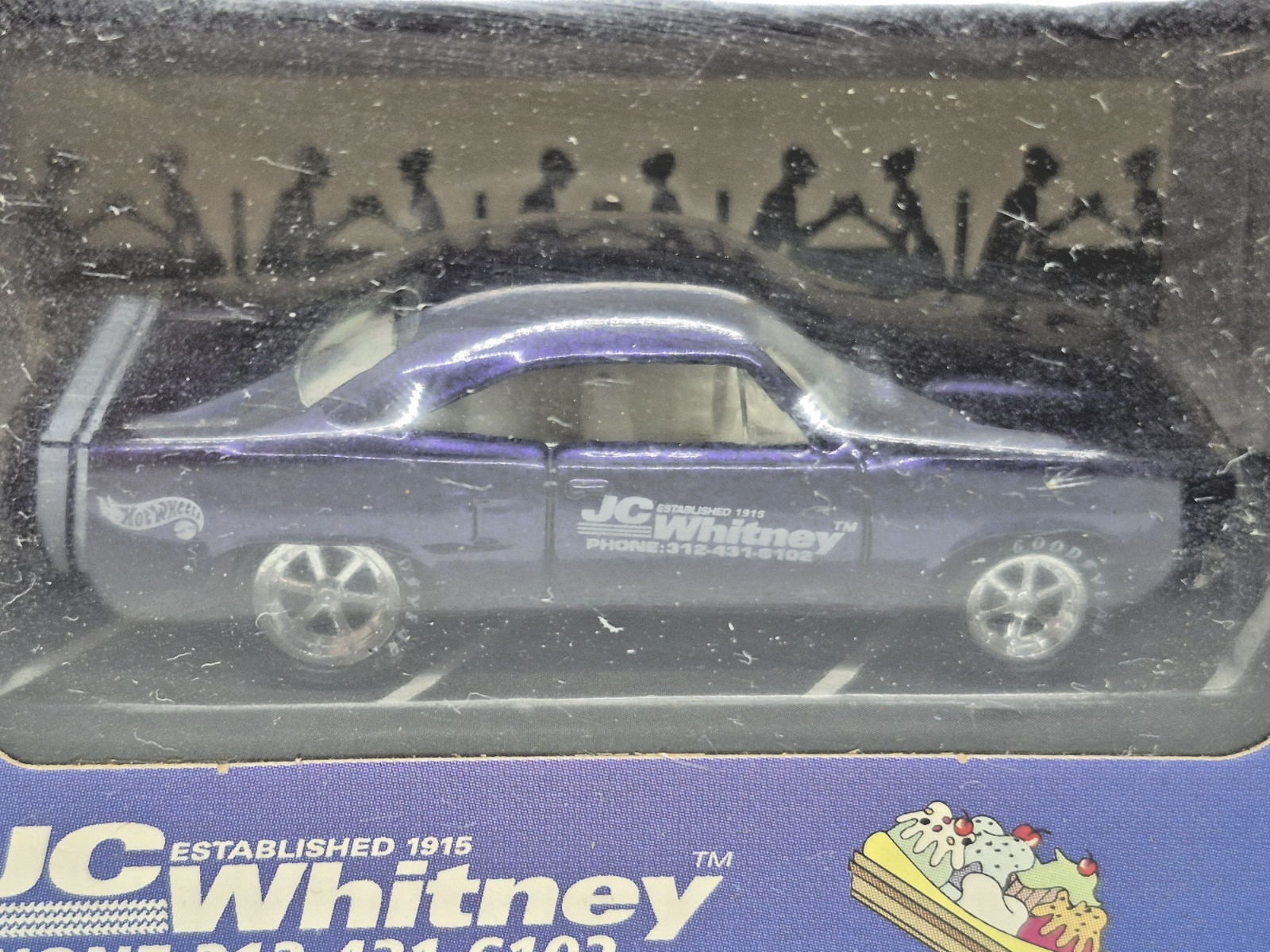 Hot Wheels 1999 JC Whitney ’70 Plymouth Roadrunner Exclusive Special Edition Car