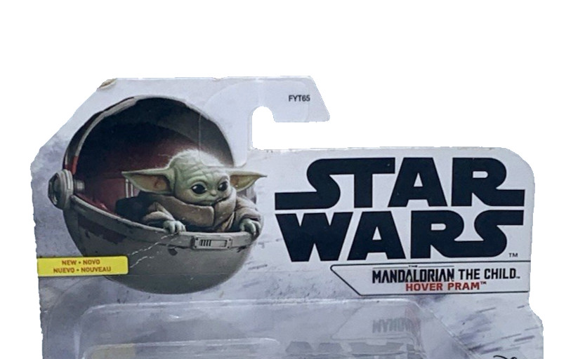 Hot Wheels Starships Star Wars Mandalorian The Child Hover Pram 2019 Brand New