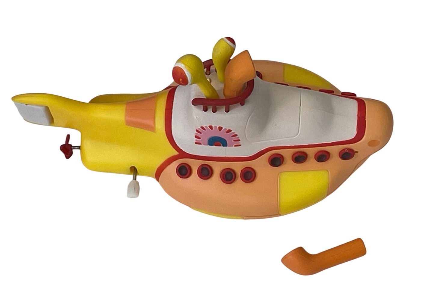 BEATLES 1999 McFarlane Windup Yellow Submarine Toy Vintage 6.5” Long