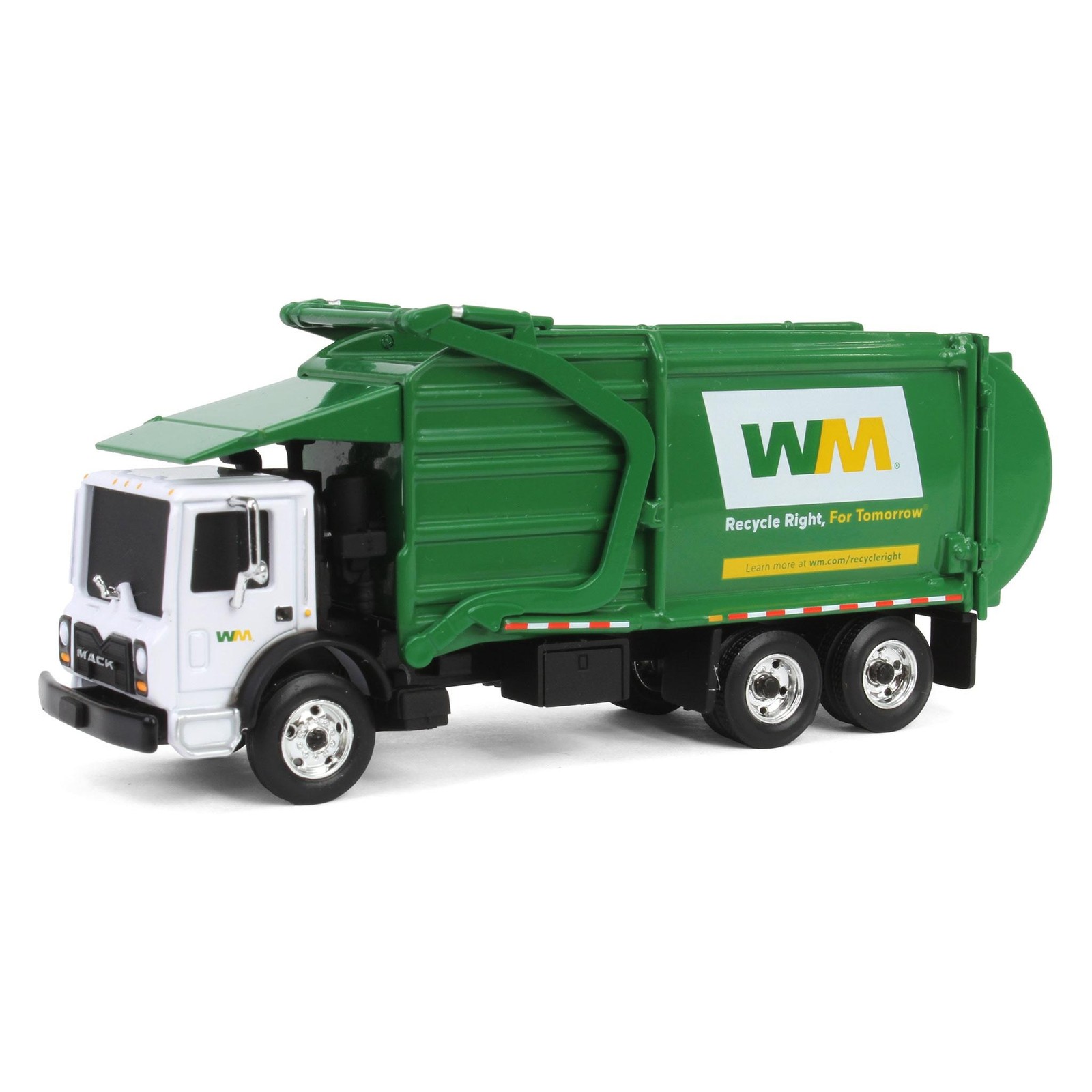 First Gear 1/87 Mack TerraPro Waste Management Refuse Truck Front Loader 80-0354