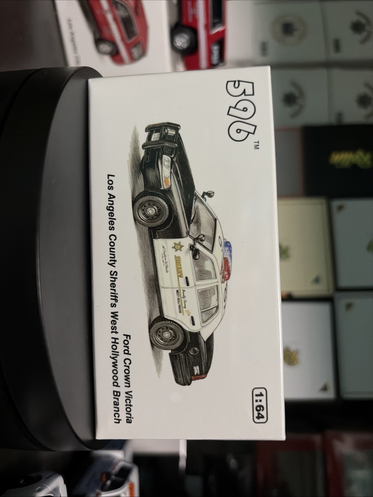 1:64 596 Los Angeles County Sheriff’s Dept Ford Crown Victoria P71 W Hollywood