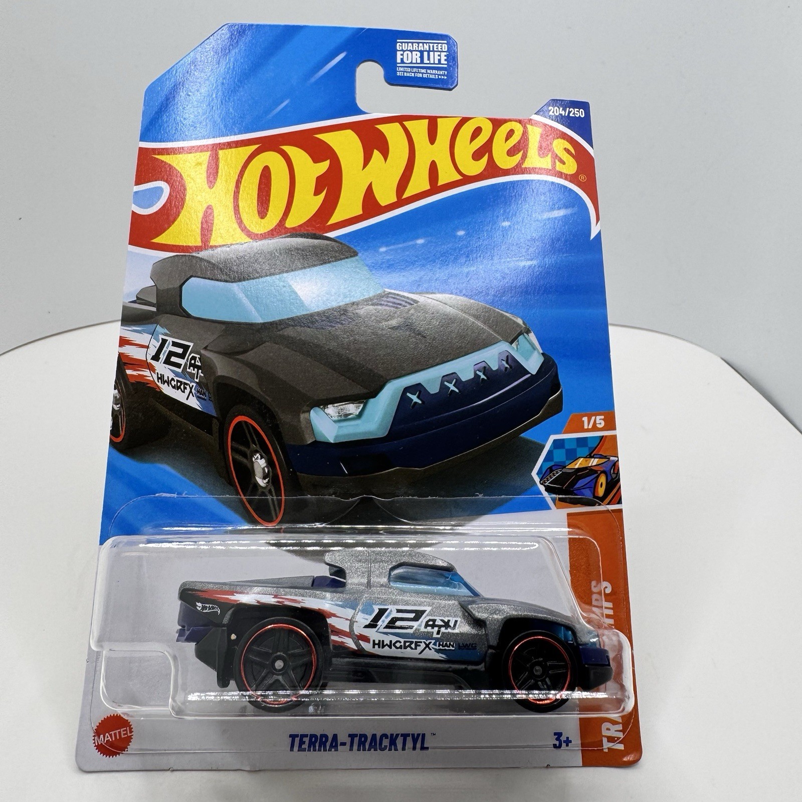 HOT WHEELS 2025 TERRA-TRACKTYL Gray