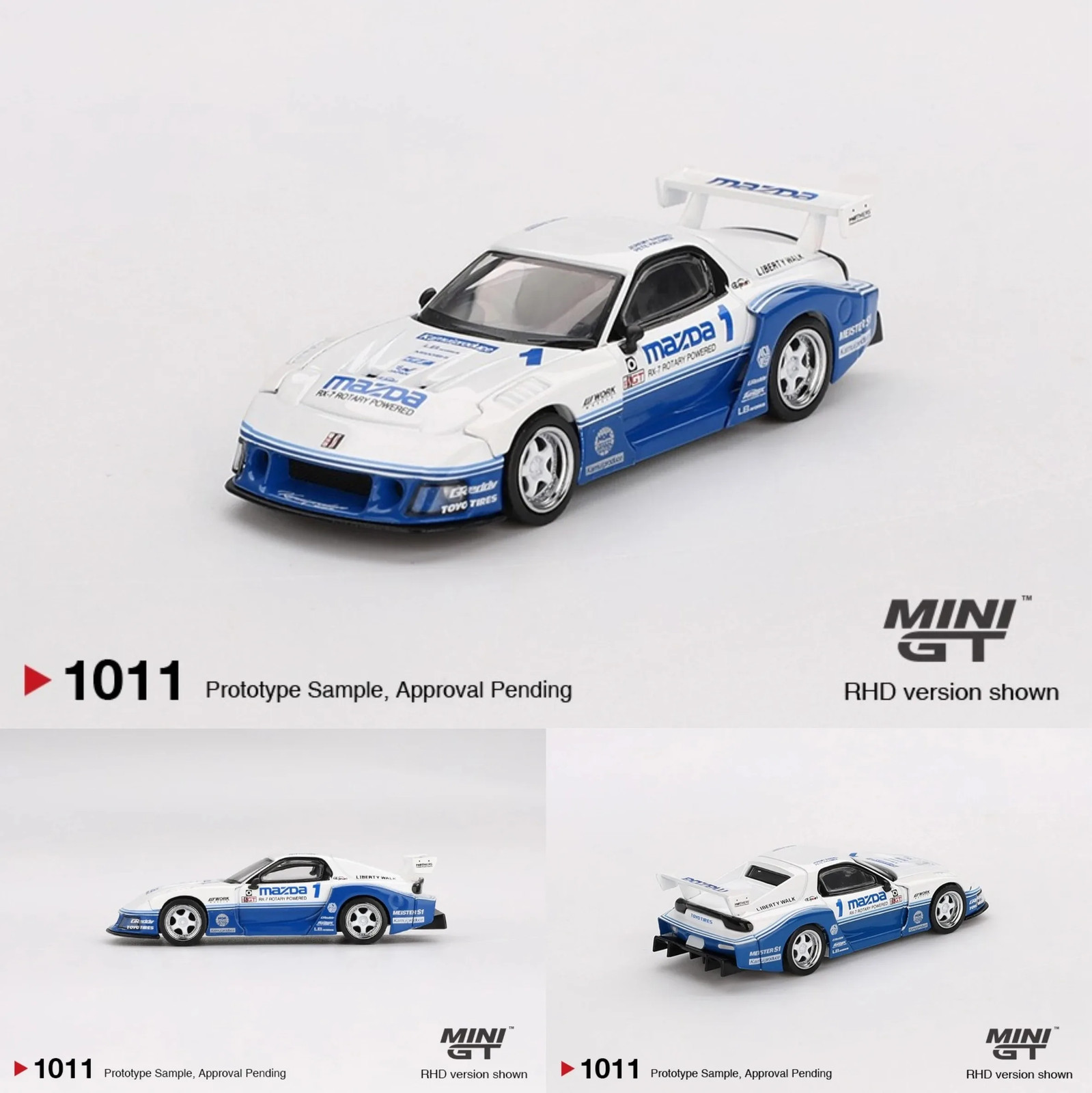 MINIGT In Stock 1:64 Porsche Lamborghini Bugatti Pagani BMW McLaren Nissan Dieca