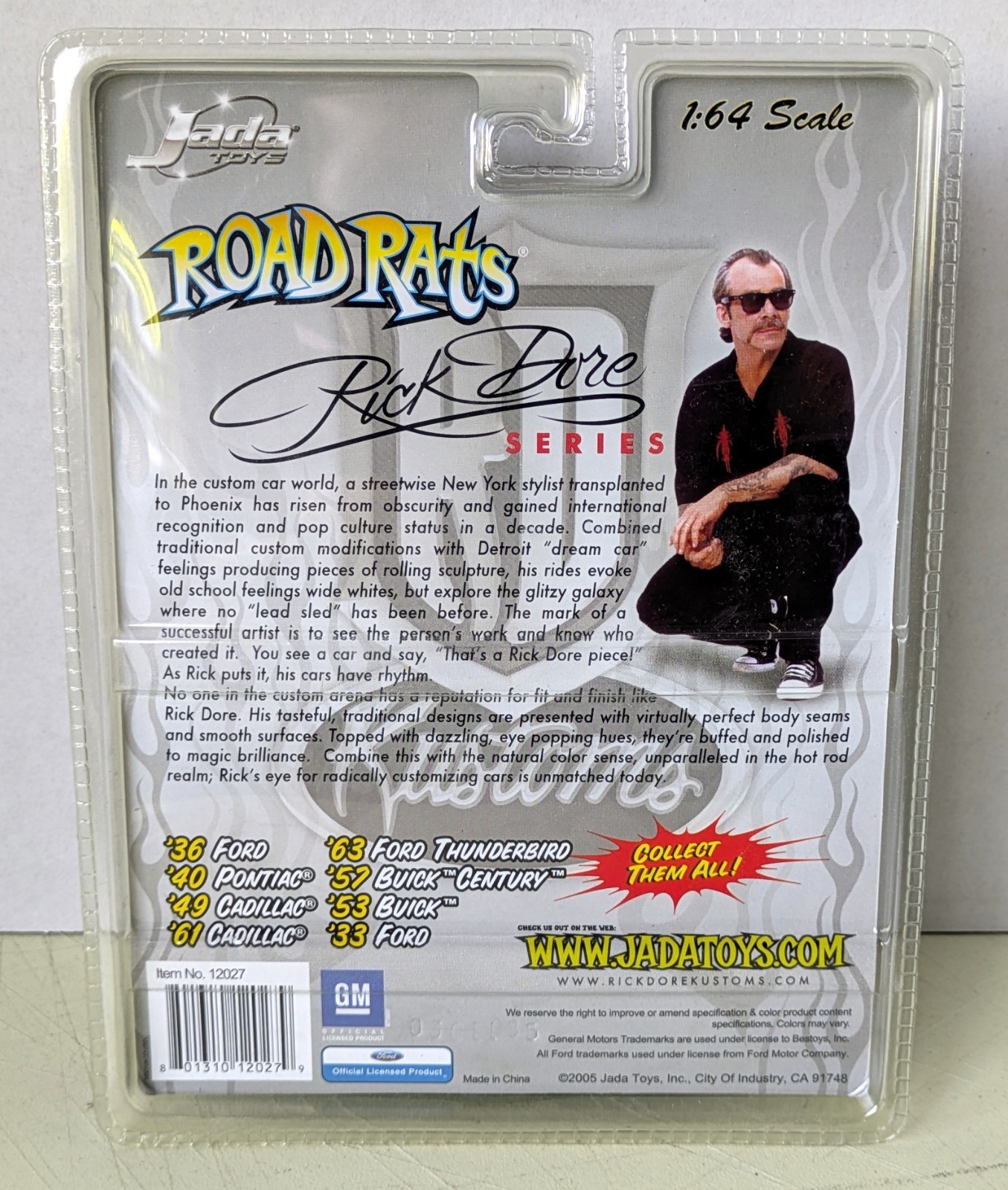 Jada Road Rats Rick Dore ’33 Ford 1/64 Scale