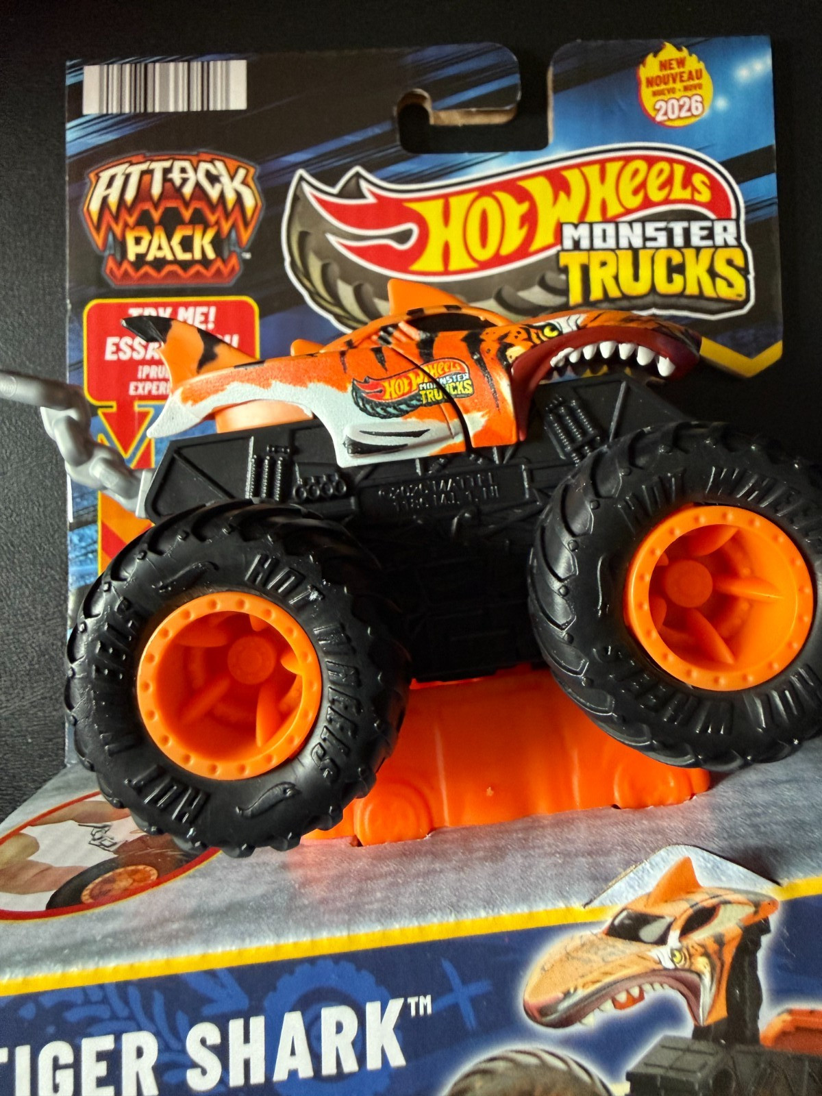 Hot Wheels Monster Trucks Attack Pack HW Tiger Shark