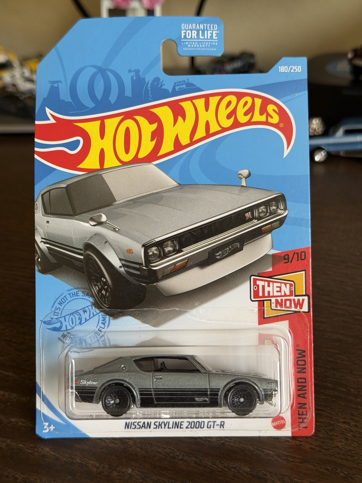Hot Wheels Nissan Skyline 2000 GT-R Then and Now 1:64 Silver Diecast Car 2020