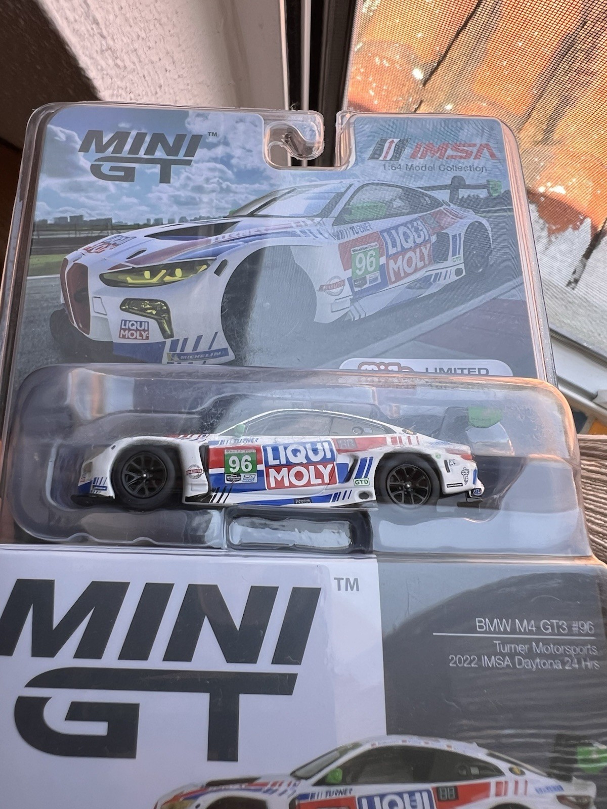 Mini GT 1:64 Diecast BMW M4 GT3 #96 Turner Motorsport IMSA 2022 Unopened Box