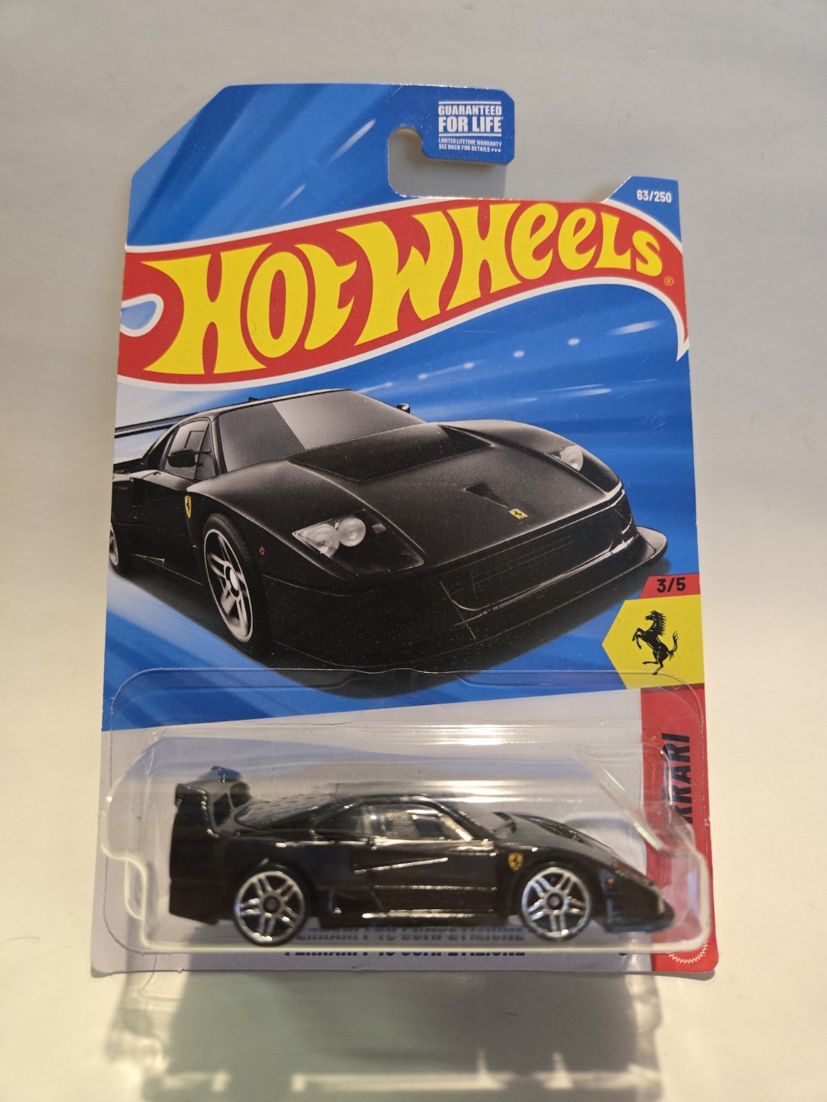 Hot Wheels Ferrari F40 Competizione Black & Ferrari 12Cilindri Red – Lot of 4
