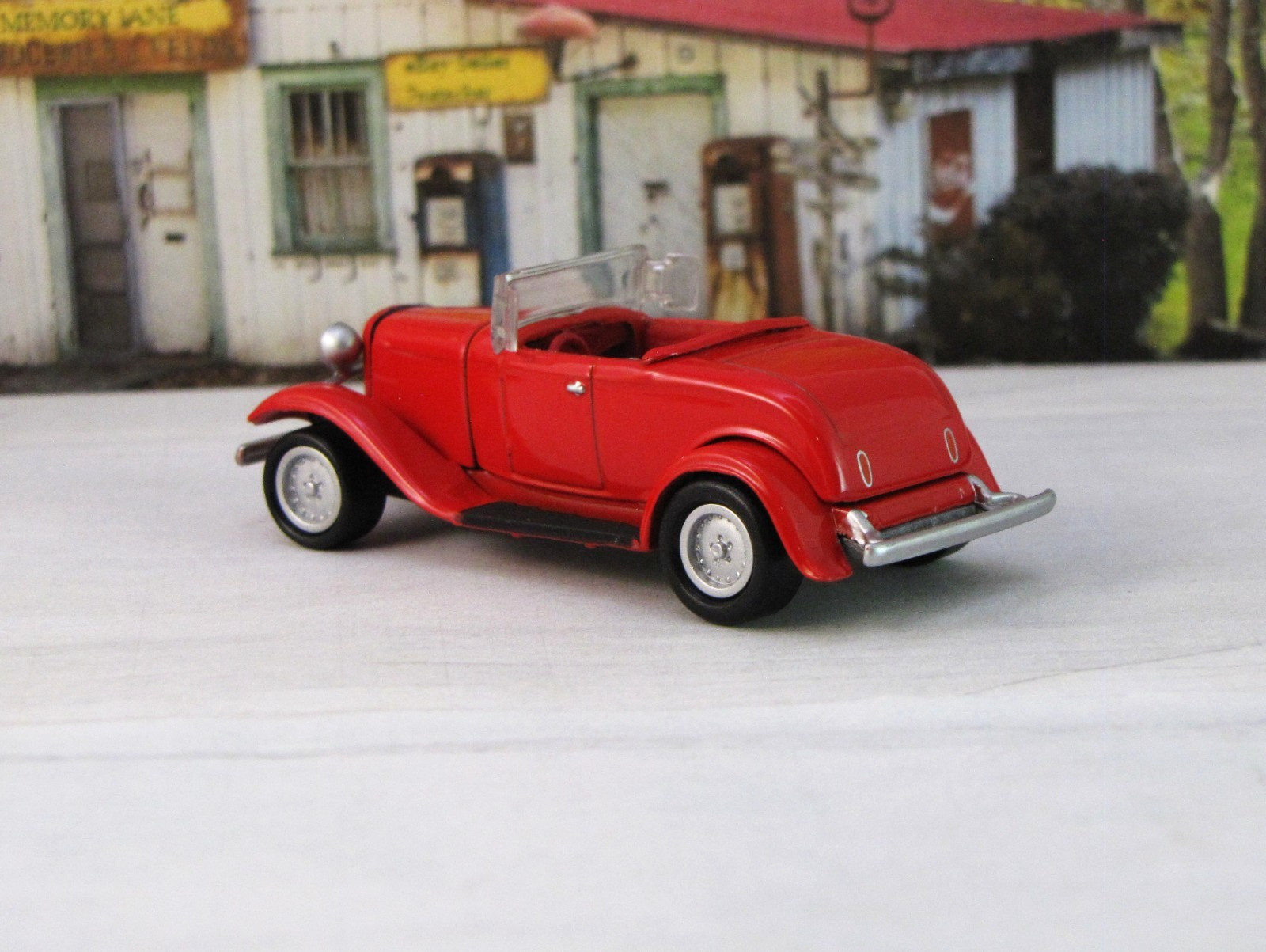 1932 Ford Roadster Flathead V8 American Classic Model Hot Rod Red