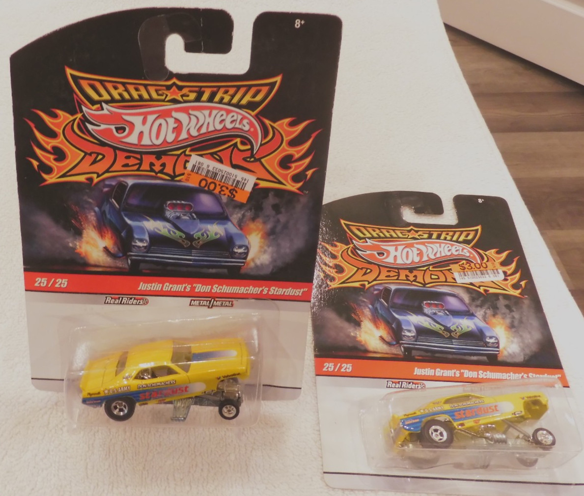 Hot Wheels Drag Strip Demons Justin Grant’s Don Schumacher’s Stardust 25/25